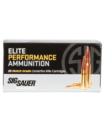 Sig Sauer E308M220 Marksman Elite308 Win 175 gr Open Tip Match 20 Per Box/ 10 Case