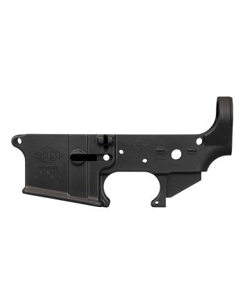 Yankee Hill 125 Stripped Lower Receiver 5.56x45mm NATO 7075-T6 Aluminum Black Anodized for AR-15