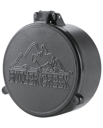 Butler Creek 30010 Flip-Open Objective Scope Cover 25.40mm Obj. Size 01 Black Polymer