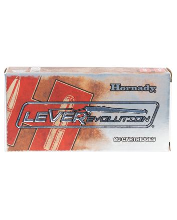 Hornady 82750 LEVERevolution450Marlin 325gr Flex Tip eXpanding 20 Per Box/10 Case
