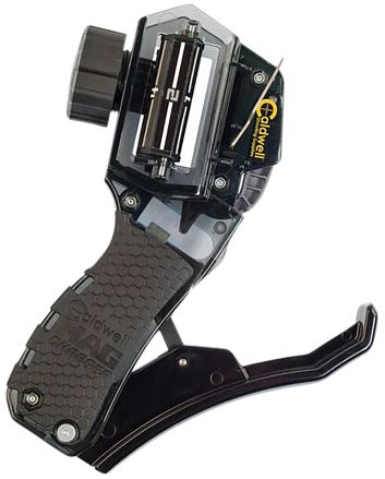 Caldwell 110002 Mag Charger Universal Loader Double &amp; Single Stack Style made of Polycarbonate with Black Finish for Multi-Caliber Pistols