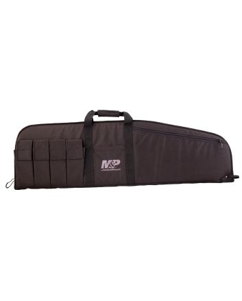 M&amp;P Accessories 110015 Duty Series Medium Case Black Nylon Foam Padding