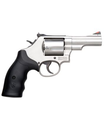 Smith &amp; Wesson 10064 Model 69 Combat Magnum 44 Rem Mag Stainless Steel 2.75" Barrel, 5rd Cylinder &amp; L-Frame, Full Length Extractor Rod, Internal Lock