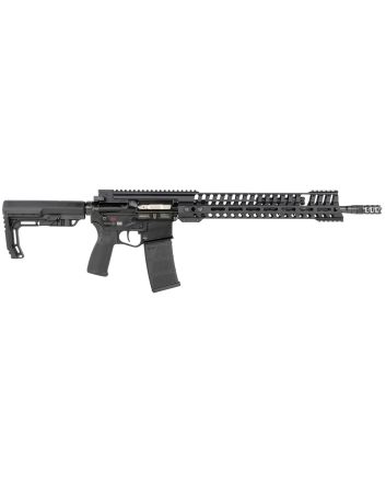 Patriot Ordnance Factory 01143 P415 Edge 223 Rem,5.56x45mm NATO 16.50" 30+1 Black Hard Coat Anodized 6 Position MFT Stock