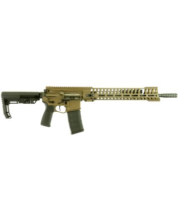 Patriot Ordnance Factory 01145 P415 Edge 223 Rem,5.56x45mm NATO 16.50" 30+1 Burnt Bronze Rec Black 6 Position MFT Stock/Grip