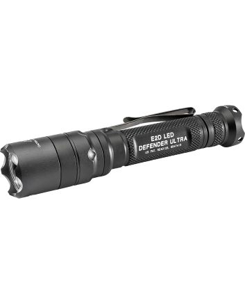 SureFire E2DLUA E2D Defender UltraBlack Anodized 5/1,000 Lumens White LED