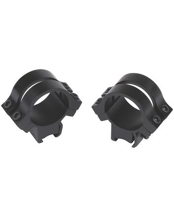 Weaver Mounts 49053 Quad Lock Detachable Tip-Off RingsBlack 1"