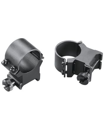 Weaver Mounts 49165 Sure Grip Detachable RingsMatte Black 1" Extra High