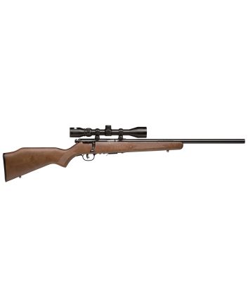 Savage Arms 96222 93R17 GVXP Full Size 17 HMR 5+1 21" Matte Blued Carbon Steel Barrel, Matte Blued Steel Receiver, Satin Hardwood Wood Stock, Factory Mounted &amp; Boresighted 3-9x40mm Scope, Right Hand