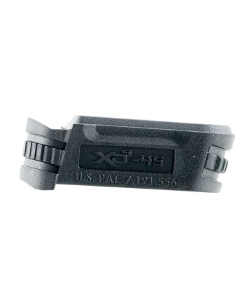 Springfield Armory XDS5001M Backstrap Sleevemade of Polymer with Black Finish &amp; 1 Piece Design for 45 ACP Springfield XD-S with #1 Backstrap &amp; 3.30"-4" Barrel