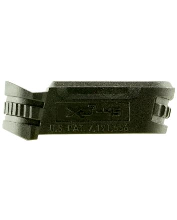 Springfield Armory XDS5002M Backstrap Sleevemade of Polymer with Black Finish &amp; 1 Piece Design for 45 ACP Springfield XD-S with #2 Backstrap &amp; 3.30"-4" Barrel
