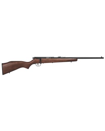 Savage Arms 17000 Mark I G Full Size 22 Long/22 Short/22 LR 1rd 21" Matte Black Carbon Steel Barrel, Matte Black Drilled &amp; Tapped Carbon Steel Receiver, Satin Hardwood Fixed Stock, Right Hand