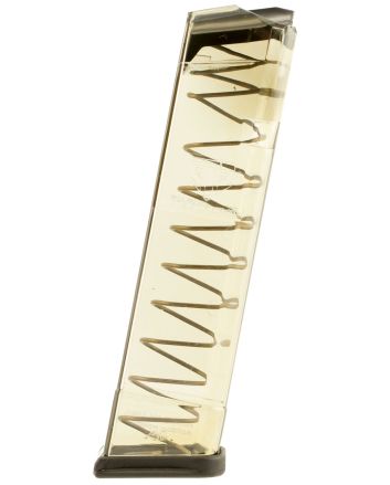 ETS Group GLK22140 Pistol Mags Competition Legal 19rd 40 S&amp;W Compatible w/Glock 22/23/24/27/35 Gen1-4 Clear Polymer