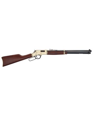 Henry H006M327 Big Boy Classic Full Size 327 Federal Mag 10+1 20" Blued Octagon Barrel, Polished Brass Receiver, American Walnut Stock Right Hand