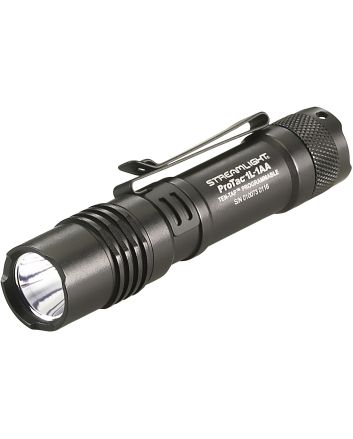 Streamlight 88061 ProTac 1L-1AA Everyday Carry FlashlightBlack Anodized 40/150/350 Lumens White C4 LED