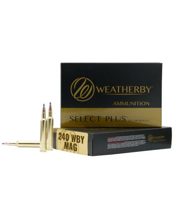 Weatherby B24080TTSX Select Plus240WthbyMag 80gr Barnes Tipped TSX Lead Free 20 Per Box/10 Case