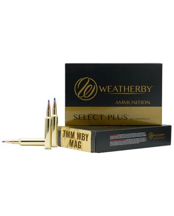 Weatherby B7MM140TTSX Select Plus7mmWthbyMag 140gr Barnes Tipped TSX Lead Free 20 Per Box/10 Case