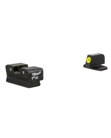 Trijicon 600865 HD XR Night SightsGreen/Tritium Yellow Outline Front Sight-Green Tritium Black Outline Rear Sight Sig Sauer P225/P226/P228 #8 Front/#8 Rear