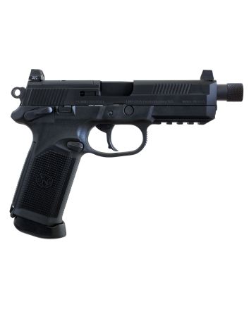 FN 66981 FNX Tactical 45 ACP5.30" Threaded Barrel 10+1, Matte Black , Manual Safety , Night Sights , Optics Ready