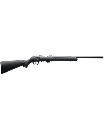 Savage Arms 28700 Mark II FV Full Size 22 LR 5+1 21" Matte Black Heavy Button Rifled Barrel, Matte Black Drilled &amp; Tapped Carbon Steel Receiver, Matte Black Fixed Synthetic Stock, Right Hand
