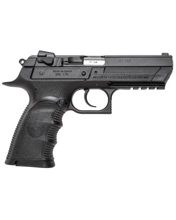 Magnum Research BE94133RL Baby Eagle III40 S&amp;W 4.43" 12+1 Black Polymer Frame Matte Black Oxide Carbon Steel Slide Black Polymer Grip