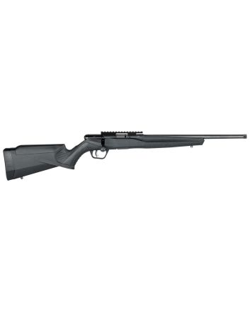 Savage Arms 70803 B Series FV-SR Full Size 17 HMR 10+1 16.25" Matte Black Heavy Threaded Barrel, Matte Black Picatinny Rail Carbon Steel Receiver, Matte Black Fixed Synthetic Stock, Right Hand