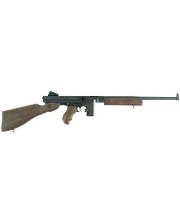 Thompson TM110S M1 Carbine Lightweight Carbine 45 ACP Caliber with 16.50" Barrel, 10+1 Capacity (Stick), Blued Metal Finish, American Walnut Stock Wood Grip Right Hand