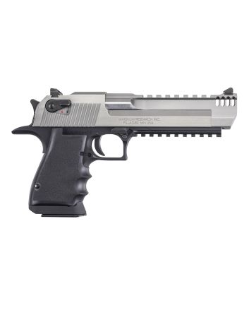 Magnum Research DE44ASIMB Desert Eagle Mark XIX L6 44 Rem Mag 6" 8+1 Black Hardcoat Anodized Aluminum Frame Stainless Steel Slide Black Polymer Grip
