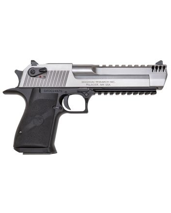 Magnum Research DE357ASIMB Desert Eagle Mark XIX L6 357 Mag 6" 9+1 Black Hardcoat Anodized Aluminum Frame Stainless Steel Slide Black Polymer Grip