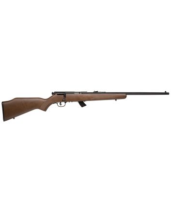 Savage Arms 20700 Mark II G Full Size 22 LR 10+1 21" Matte Black Sporter Barrel, Matte Black Drilled &amp; Tapped Carbon Steel Receiver, Satin Brown Fixed Wood Stock, Right Hand