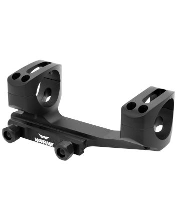 Warne XSKEL30TW X-SKEL Scope Mount/Ring Combo Black Anodized 30mm