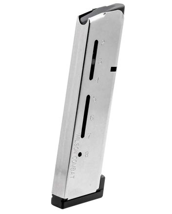 Wilson Combat 500AHD ETM8rd Detachable w/ Aluminum Floor Plate 45 ACP+P Fits Wilson Combat 1911 Elite Tactical Stainless Steel