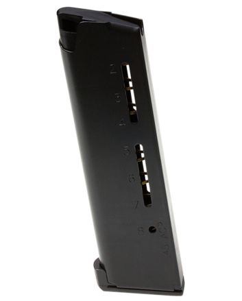 Wilson Combat 500BCHD ETM8rd Detachable w/ Lo-Profile Steel Floor Plate 45 ACP+P Fits Wilson Combat 1911 Elite Tactical Black Stainless Steel