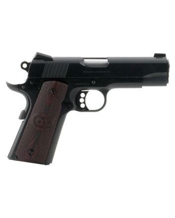 Colt Mfg O4940XE Commander Combat 45 ACP 8+1 4.25" Black Steel Barrel, Blued Serrated Slide &amp; Carbon Steel Frame w/Beavertail, Black Cherry Checkered G10 Grips, Ambidextrous