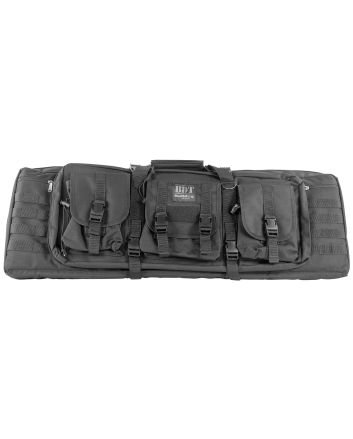 Bulldog BDT6037B BDT Tactical Double Black Nylon 2 Rifles