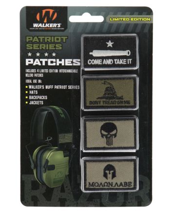 Walkers GXPPATKIT Patriot Muff Patch Kit Come &amp; Take It Version Velcro