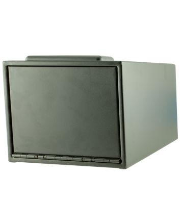Bulldog BD4040B Magnum Biometric Vault Fingerprint ID Entry Black Powder Coat Steel 11.50" x 10" x 8"