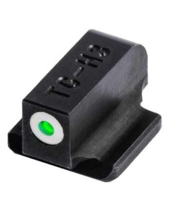 TruGlo TG231R2W Tritium ProBlack | Green Tritium White Outline Front Sight Green Tritium Rear Sight