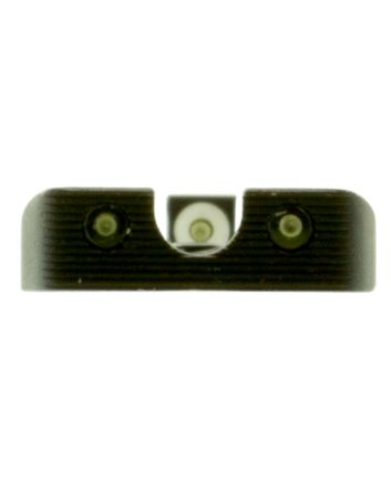 TruGlo TG231MP1W Tritium ProBlack | Green Tritium White Outline Front Sight Green Tritium Rear Sight