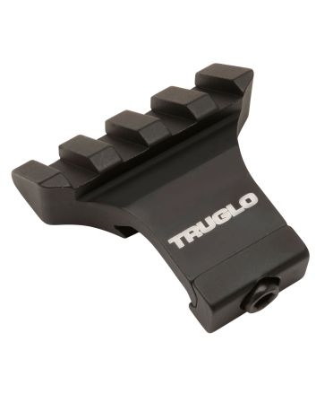 TruGlo TG8975B 45 Degree Offset Picatinny Rail MountBlack Anodized