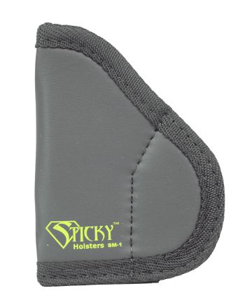 Sticky Holsters SM1NAA SM-1IWB Size 1 Black/Green Latex Free Rubber Fits NAA Black Widow Fits 1.25-2.75" Barrel Ambidextrous