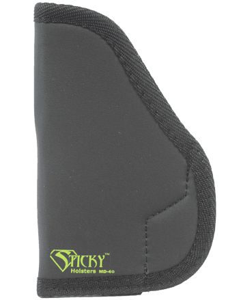 Sticky Holsters MD4GEN1 MD-4 Gen 1 Black/Green Latex Free Rubber Fits Glock 26/27 Ambidextrous