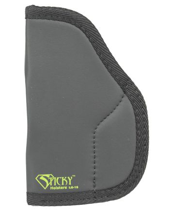 Sticky Holsters LG1S LG-1SBlack/Green Latex Free Rubber Fits 1911 3-4" Ambidextrous