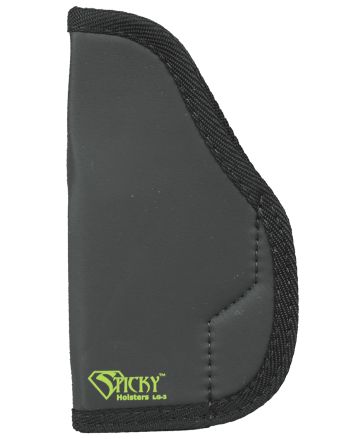 Sticky Holsters LG3 LG-3Black/Green Latex Free Rubber Fits Glocks up to 4.75" Ambidextrous