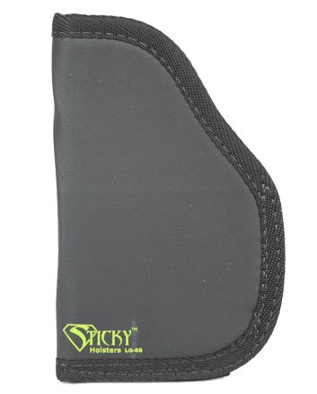 Sticky Holsters LG6SMOD LS LG-6SBlack/Green Latex Free Rubber Fits 3-4" Large Auto w/Laser Ambidextrous