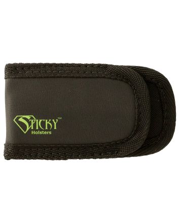 Sticky Holsters MAGPOUCH Mag PouchIWB Black/Green Latex Free Rubber Pocket