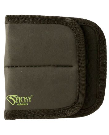 Sticky Holsters DSMP Dual Mag Pouch Double Black/Green Latex Free Rubber