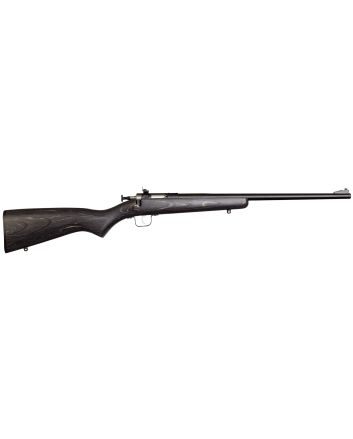 Crickett KSA2244 Youth22 LR 1rd 16.12" Blued Barrel &amp; Receiver, Fixed Front/Adjustable Rear Peep Sight, Black Laminate Stock w/11.5" LOP, Rebounding Firing Pin Safety