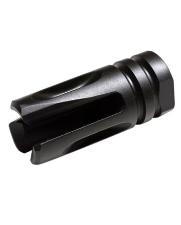 Wilson Combat TRATHG68 Accu-Tac Flash Hider Black Matte Melonite Steel with 5/8"-24 tpi Threads, 1.99" OAL &amp;.865" Diameter for 30 Cal AR-Platform