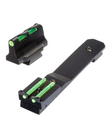 HiViz HHVS450 Henry Rifles Sight Set LiteWave Black Henry Rifle Interchangeable Front Interchangeable Rear
